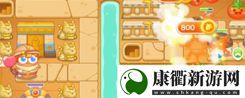 保卫萝卜4法老归来第84关怎么过