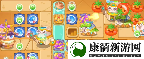保卫萝卜4法老归来第84关怎么过