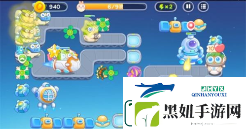 保卫萝卜4太空穿越第14关怎么过