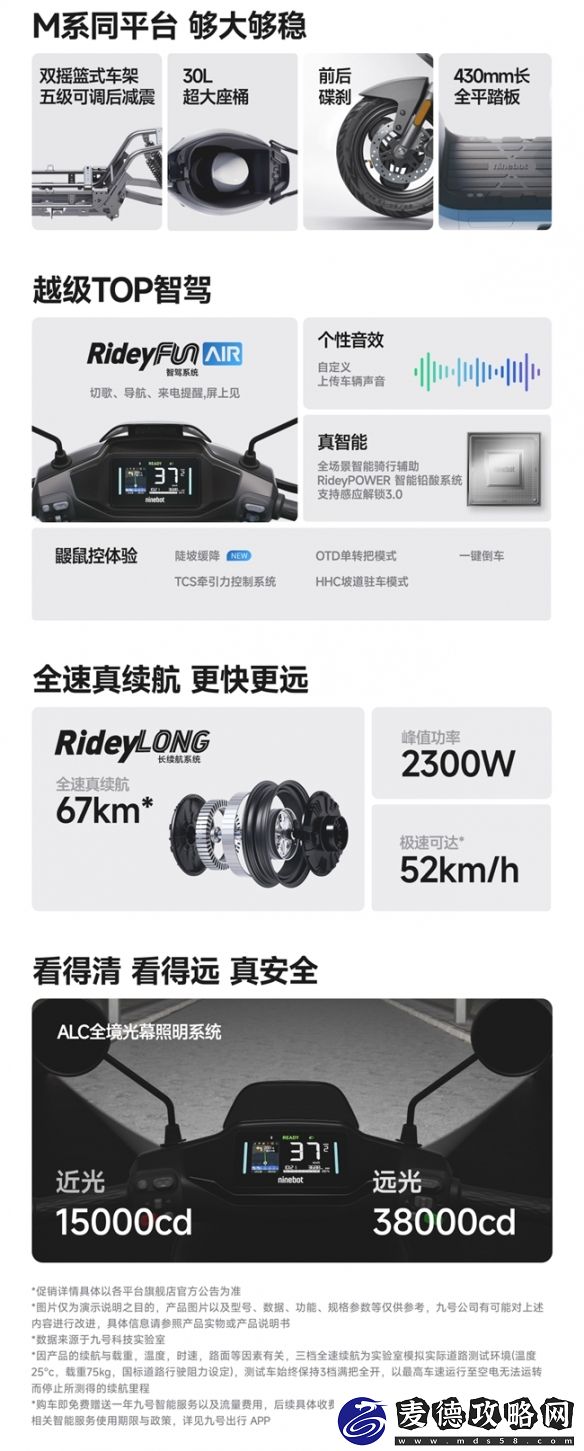 九号电动N3系列正式发布！越级TOP智驾、全速真续航、ALC全境光幕