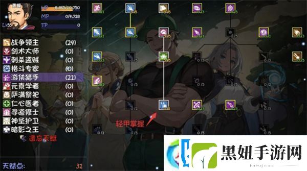 再刷一把2金色传说角色天赋如何加点