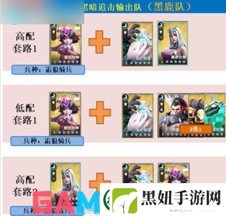 瑞亚传说纷争最强阵容