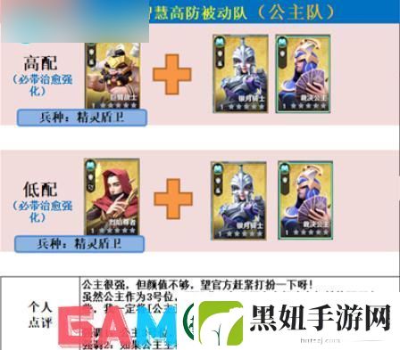 瑞亚传说纷争最强阵容