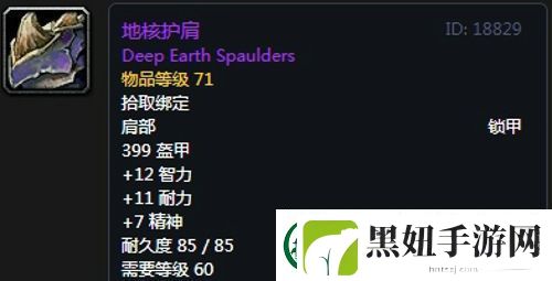 魔兽世界怀旧服黑翼之巢萨满毕业装备掉落一览