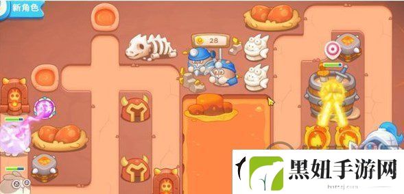 保卫萝卜4饿龙传说10关怎么过
