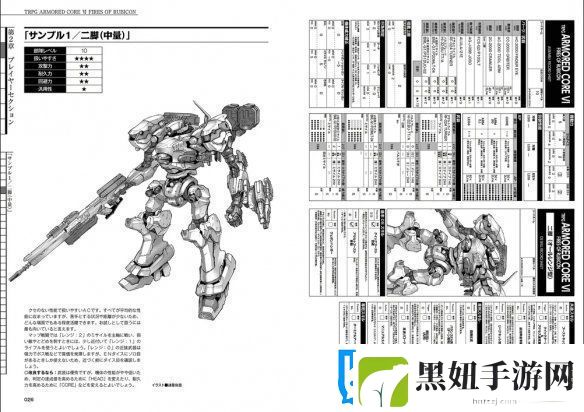 装甲核心6TRPG细节公开！可自定义机甲装备